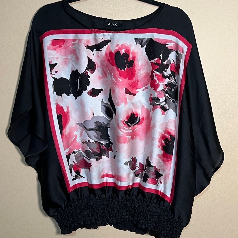 ALYX Silky Floral Blouse Women's X-Large - Picture 4 of 7